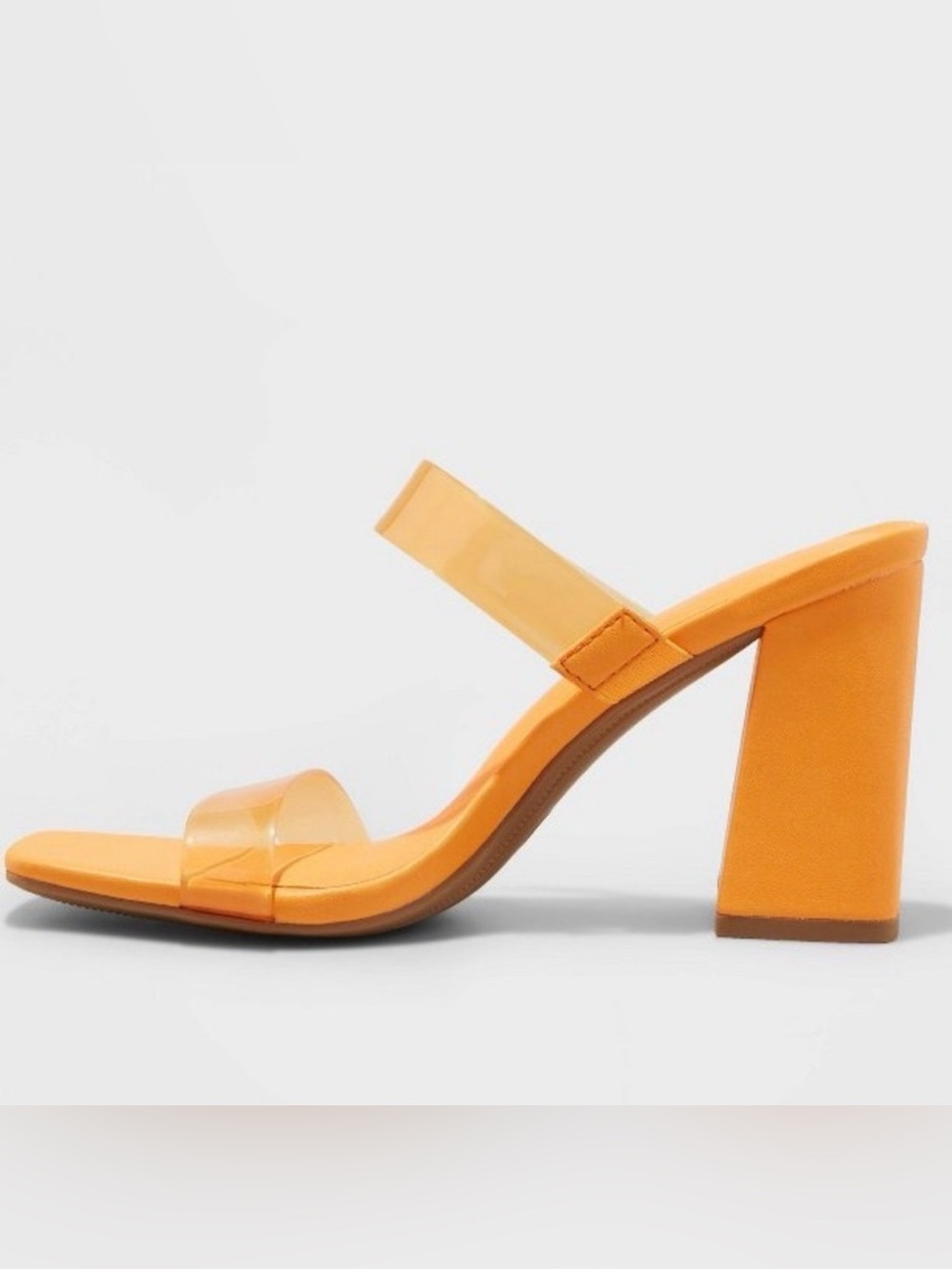a new day Dianna orange mule sandals